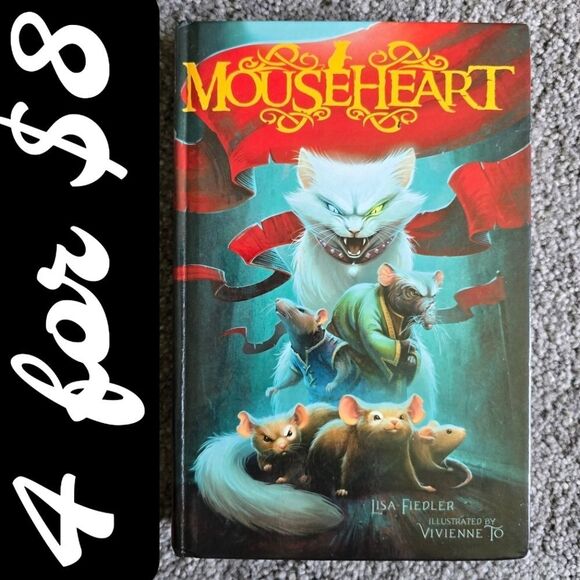 Mouseheart Book Children Kids Youth Summer Read - Picture 1 of 3